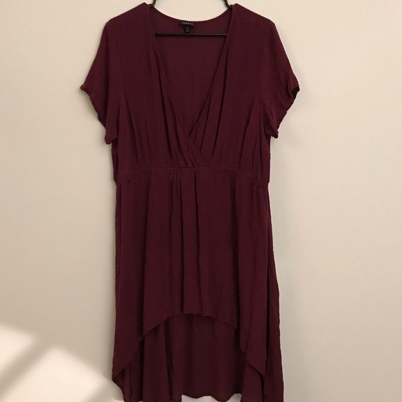Purple Gauze Babydoll Tunic - Picture 5 of 6